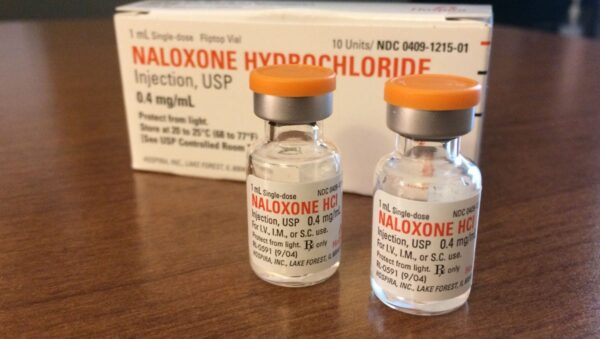 Naloxone HCL 10 vials