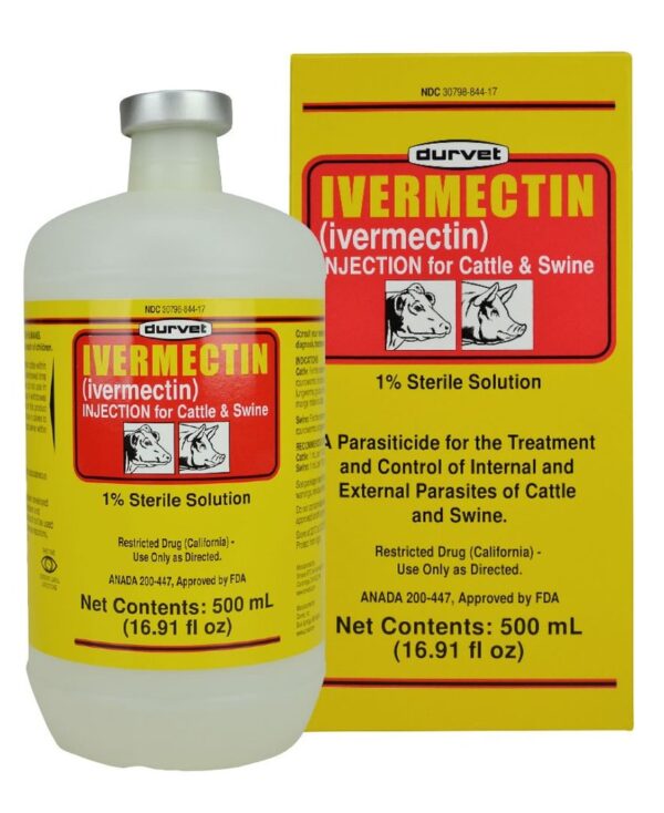 IVERMECTIN INJECTABLE 1% 500ML