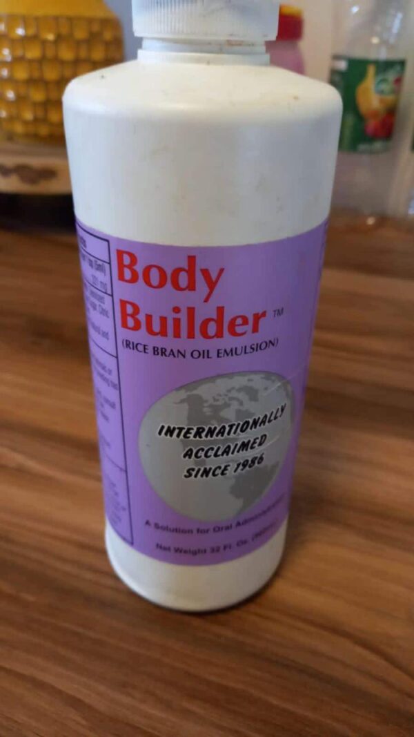 body builder rice bran oil